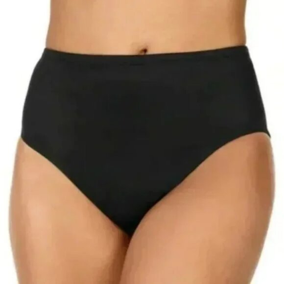NEW MAGICSUIT solid TUMMY CONTROL FULL COVERAGE HIGH WAISTED Rise SWIM BOTTOMS 8 - Picture 1 of 2